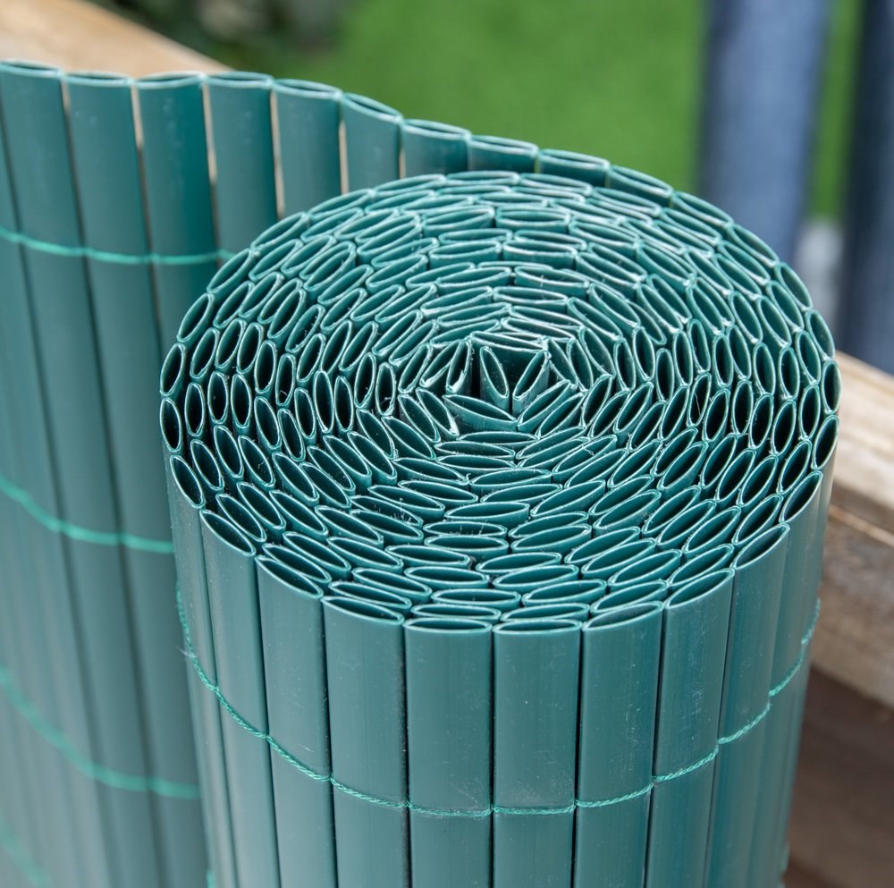 Green Bamboo Cane Artificial Fencing Screening | Papillon™