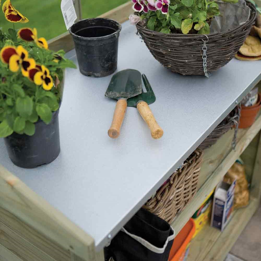 H1.62m (5ft 4in) Wooden Garden Potting Bench by Rowlinson®