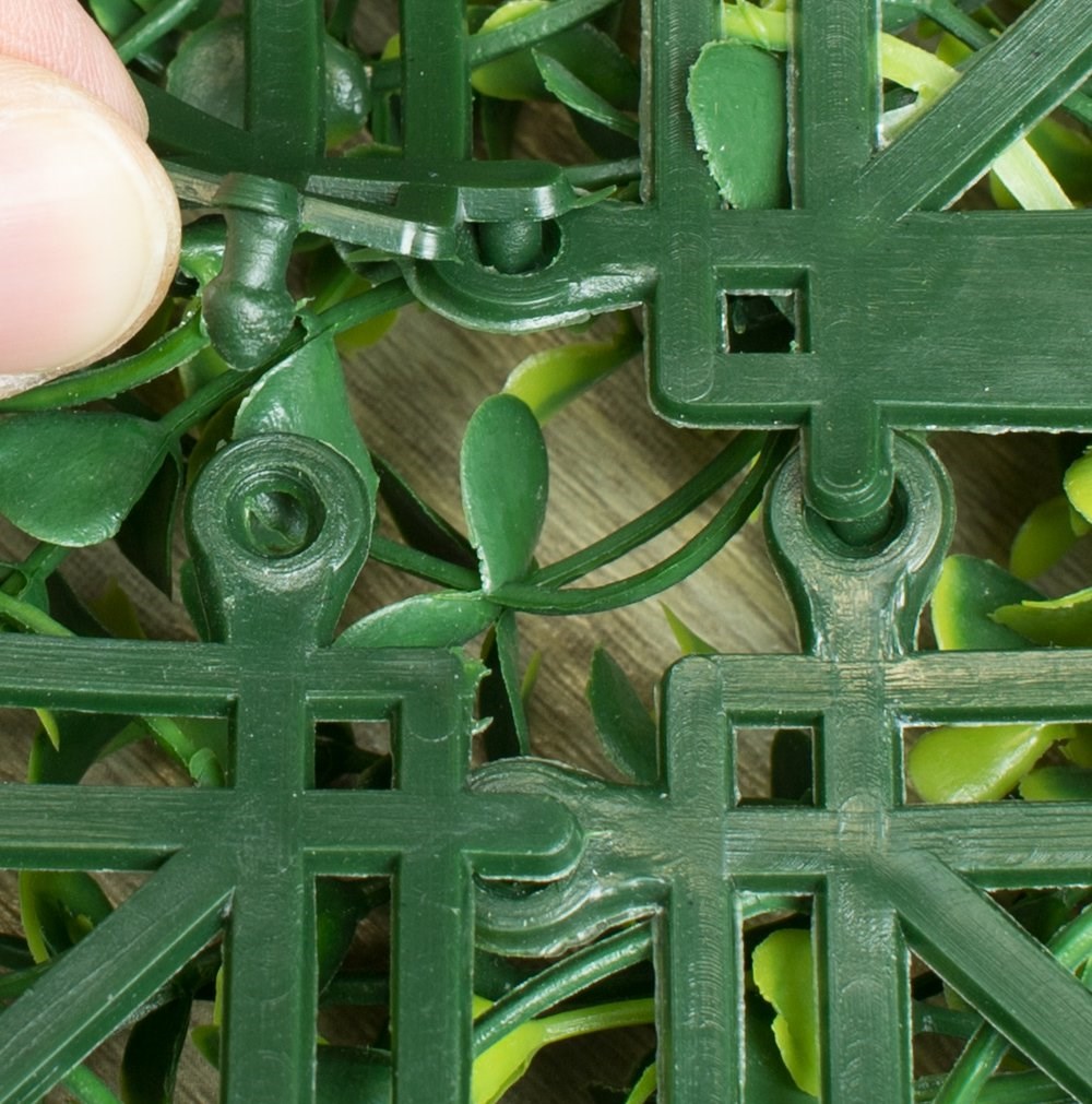 Light Buxus Artificial Hedge Screening Panel