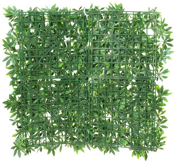 Green Acer Artificial Hedge Screening Panel