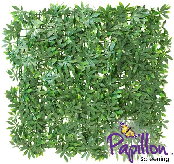 Green Acer Artificial Hedge Screening Panel