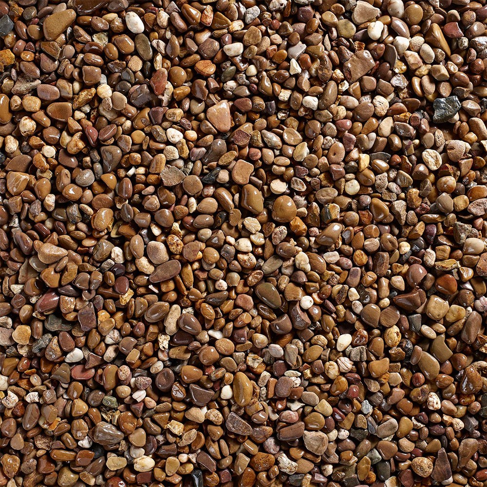 Coastal Pebbles 20-45mm Mixed Brown Quartzite Decorative Stone
