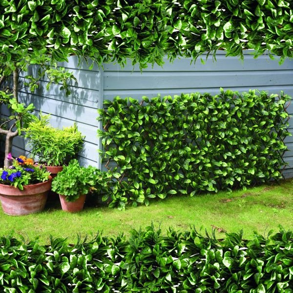 Smart Garden - Artificial Lemon Leaf Willow Trellis Plant Decoration