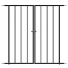 Abbey Road Black Fence Gate