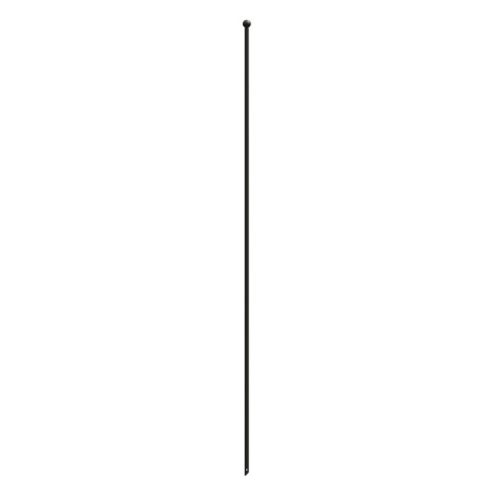Small Multi-Purpose Fence Grid Post Stake H106cm Black