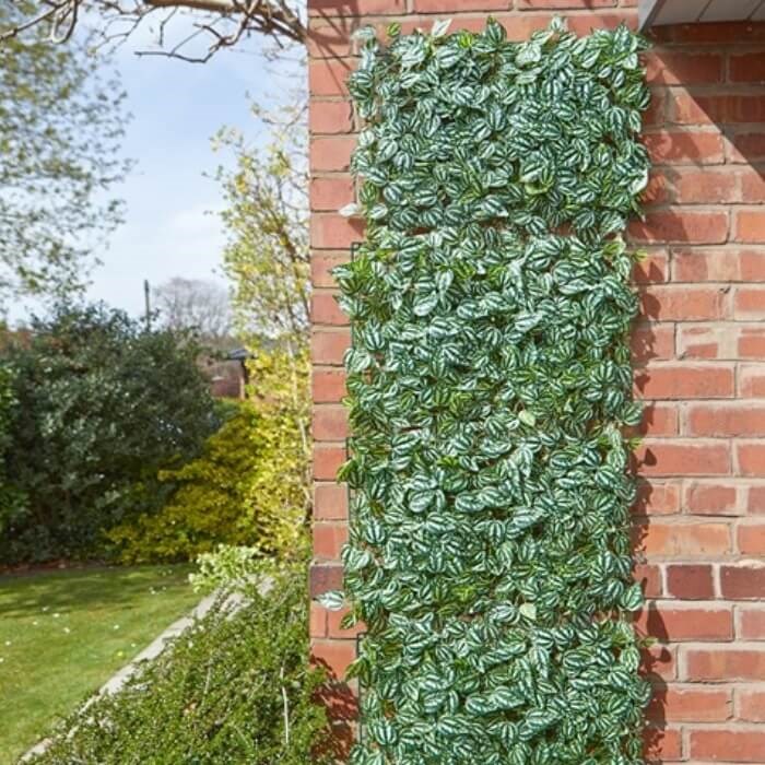 60 x 40cm Luscious Leaf Artificial Screen Hedge Panel by Smart Garden