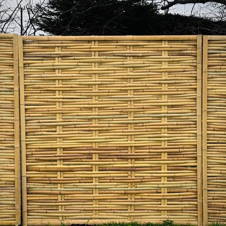 Framed Split Bamboo Fence Hurdle 1.8m x 1.9m | Papillon™