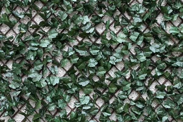 1m x 2m Extendable Artificial Ivy Leaf Screening Trellis