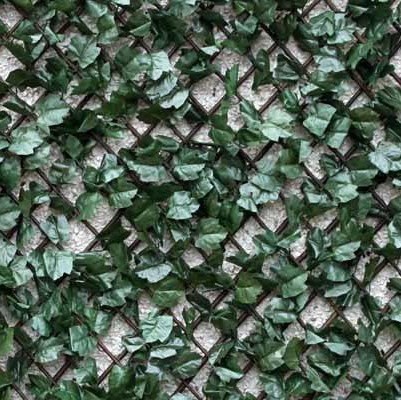 1m x 2m Extendable Artificial Ivy Leaf Screening Trellis
