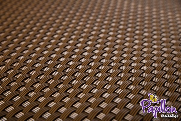 1m Rattan Weave Artificial Fencing Screening Roll