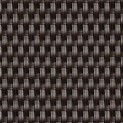 Dark Brown Rattan Weave Artificial Fencing Screening 1.0m x 1.0m | Papillon™