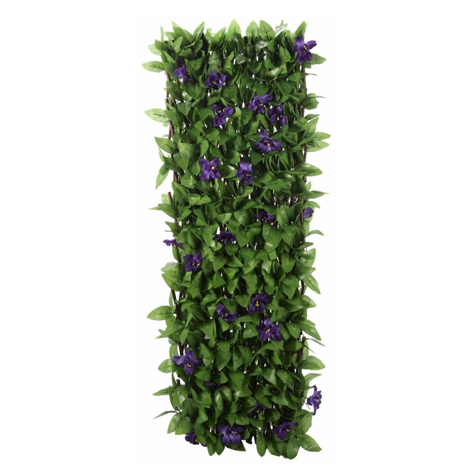 Artificial Foliage & Lilac Bloom Trellis | Smart Garden