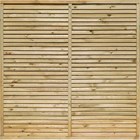 Cheshire Contemporary Fence Panel 1.83m x 1.2m (6ft x 4ft) - Set of 3 | Rowlinson®