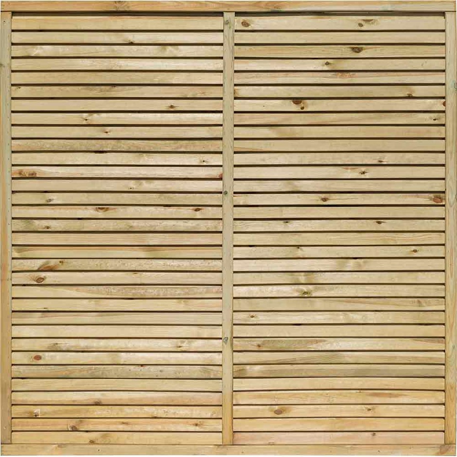 Cheshire Contemporary Fence Panel 1.80m x 1.80m Set of 3 By Rowlinson®