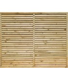 Cheshire Contemporary Fence Panel 1.83m x 1.5m (6ft x 5ft) | Rowlinson®