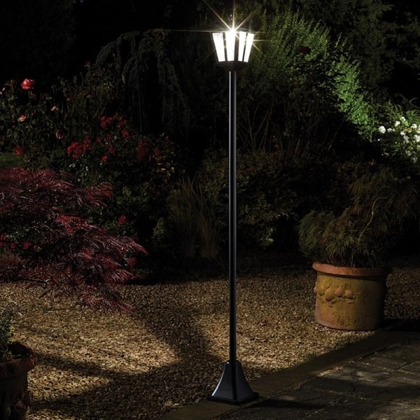 Whitehall 100L Lamp Post by Smart Solar
