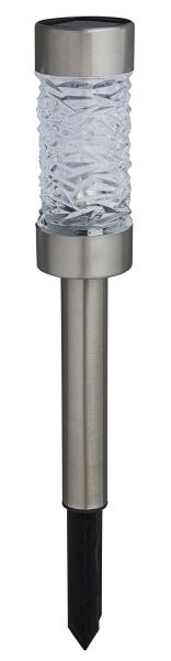 3L Solar Powered Montana Stainless Steel Stake Light by Smart Solar