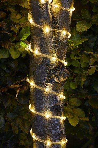 100 LED Solar Powered Rope Lights by Smart Garden