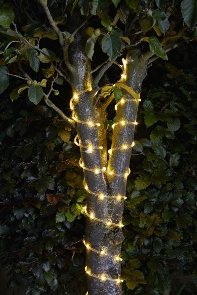 100 LED Solar Powered Rope Lights by Smart Garden