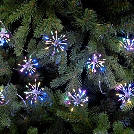 10 Starburst Lights Pastel Multicolour