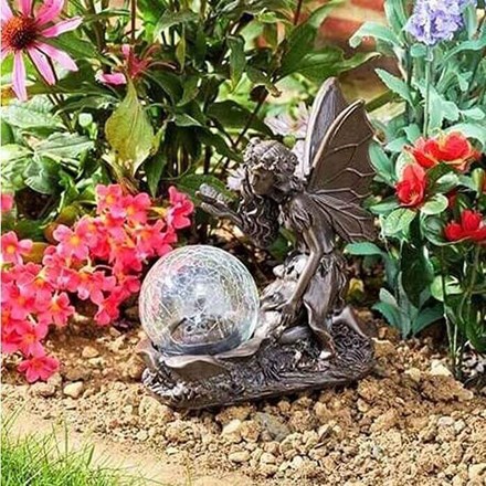 Gazing Fairy Solar Colour Changing LED Light by Smart Garden