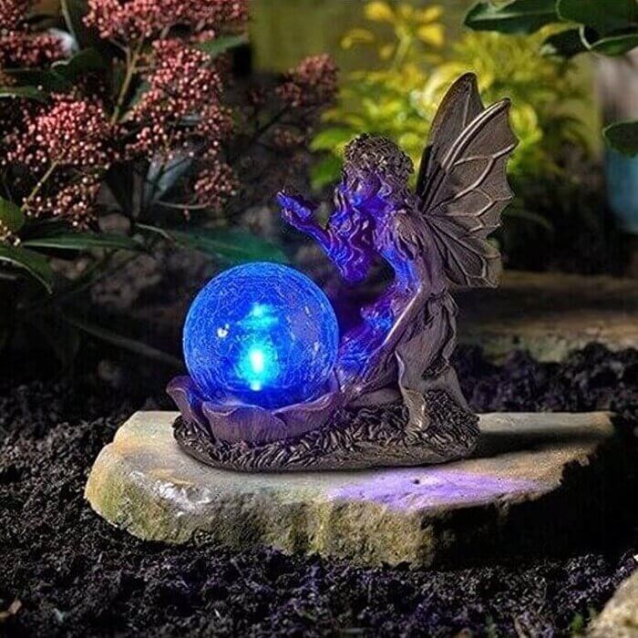 Gazing Fairy Solar Colour Changing LED Light by Smart Garden