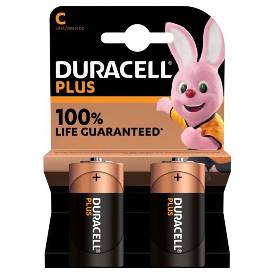 Duracell C (1 Pack Of 2) Battery