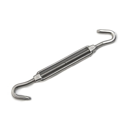 Stainless Steel Turnbuckle (Hook/Hook Ends) - Sail Shade Fitting Accessories