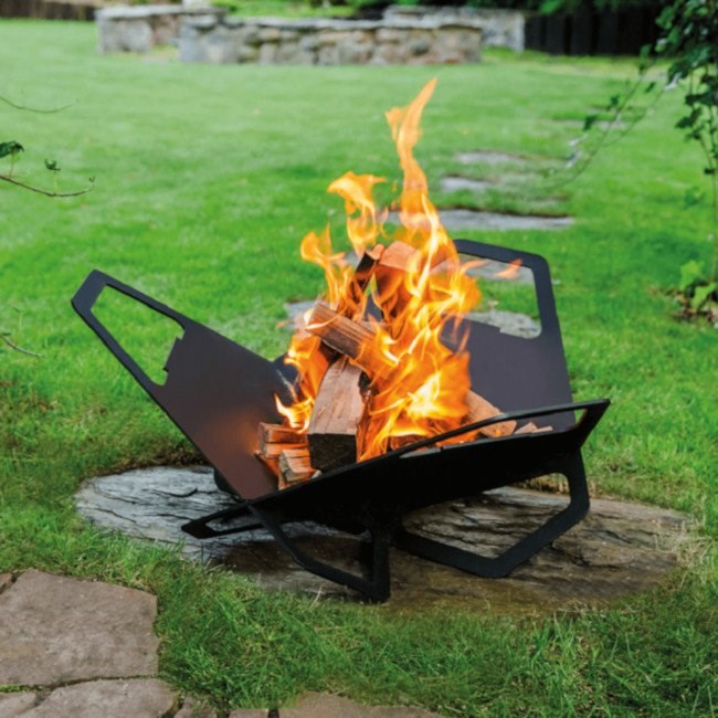 Chic Steel Net Fire Pit