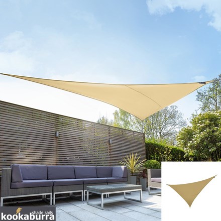 Premium Breathable 6m Right Angle Triangle Sand Sail Shade - Exclusively | Kookaburra®