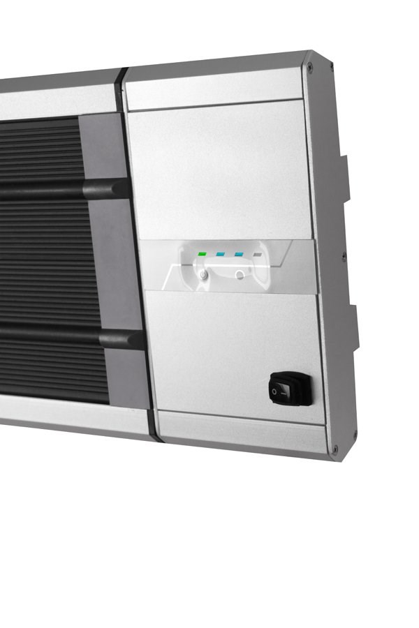 Electric Patio Heater 'Black Heat' w/ Remote Control | Heatlab®