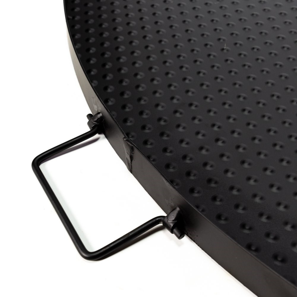Black Steel Table Top for 100cm Fire Bowl - by La Fiesta