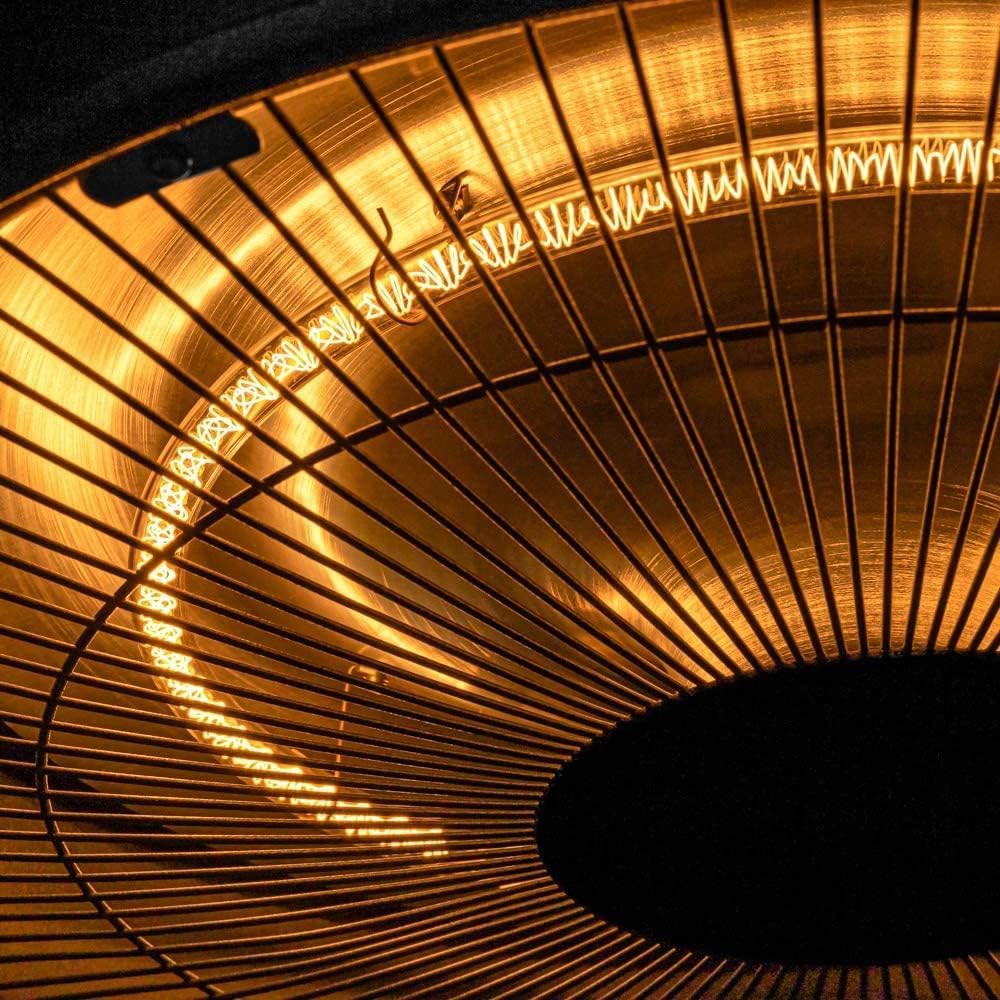 Hanging 1.5kW Electric Patio Heater