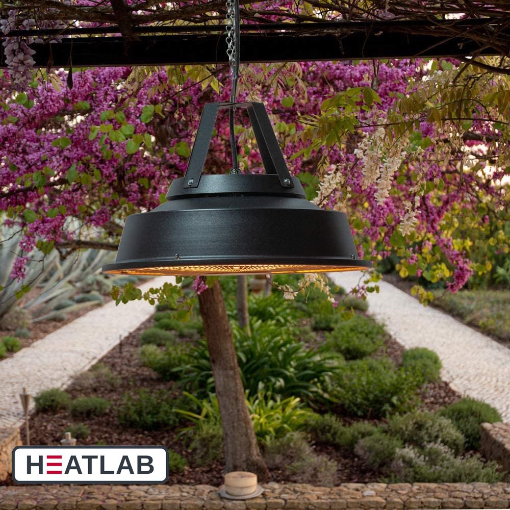 Vintage Hanging 1.5kW Electric Ceiling Patio Heater