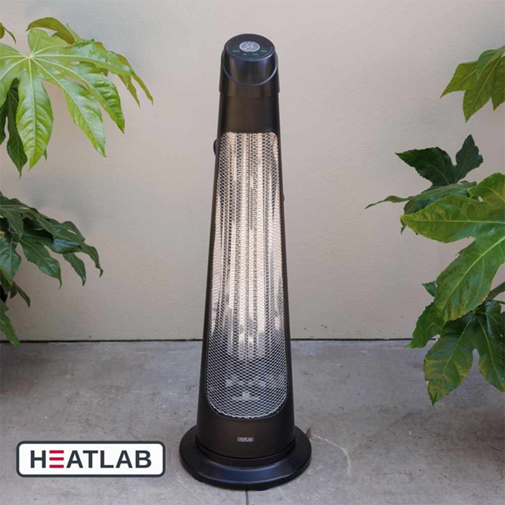 Free Standing 1.2kW Electric Tower Patio Heater