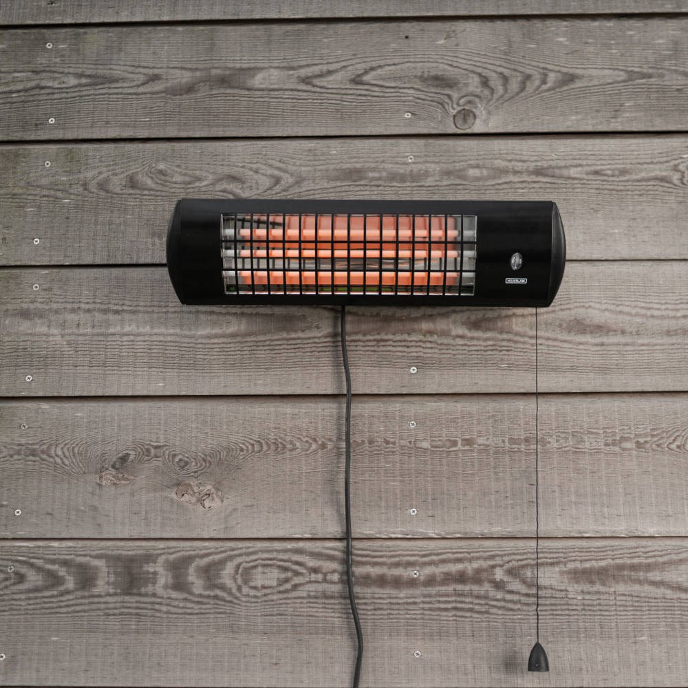 Wall Mounted 1.8kW Adjustable Electric Patio Heater