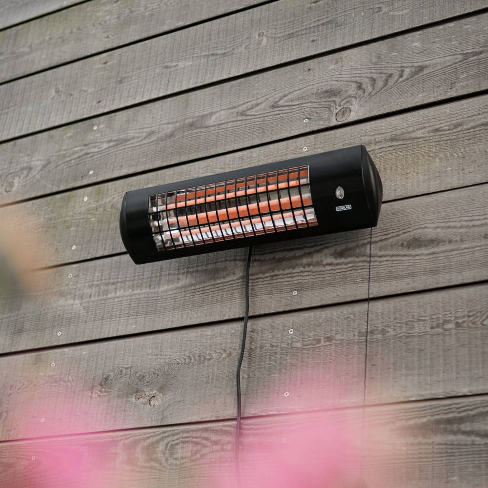1.8kW IPX4 Wall Mounted Infrared Patio Heater w/ 3 Power Settings | Heatlab®