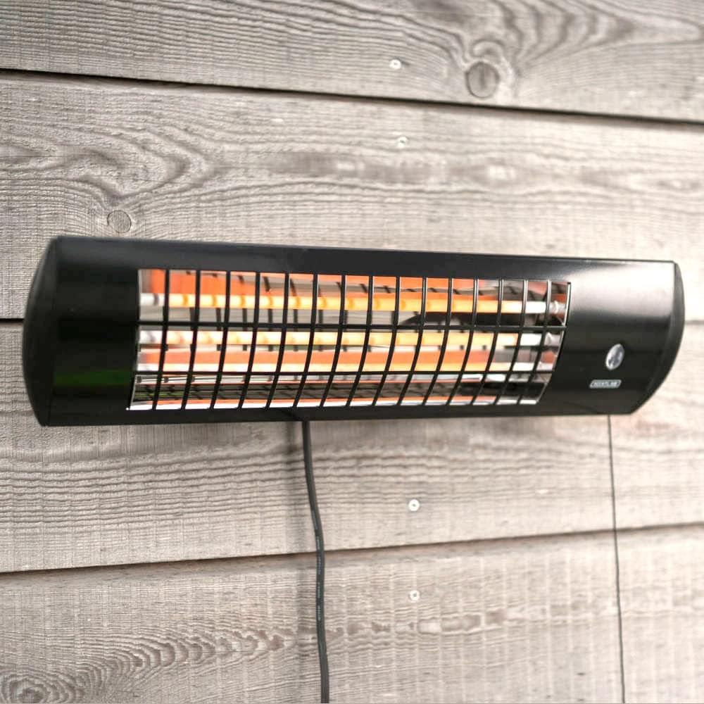 1.8kW IPX4 Wall Mounted Infrared Patio Heater w/ 3 Power Settings | Heatlab®