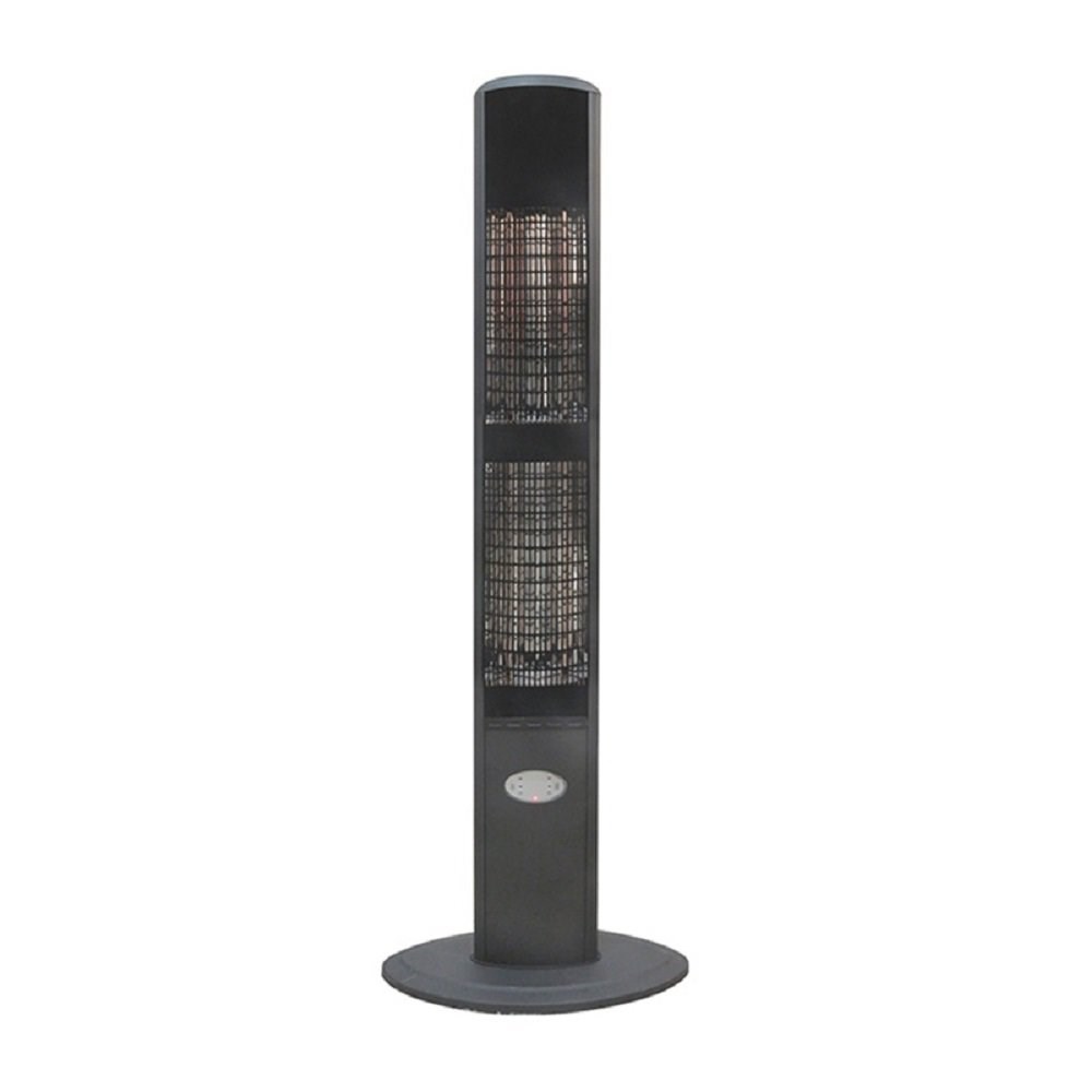 Halogen Bulb Electric Infrared Slimline Patio Heater w/ Remote | Heatlab®