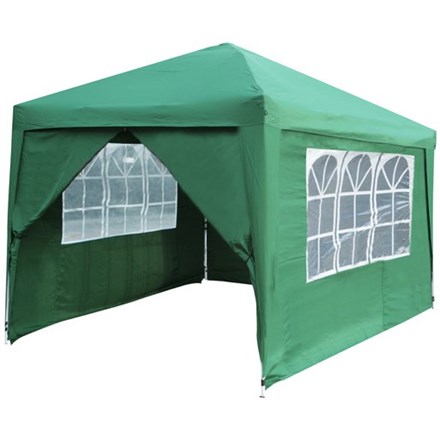 Side Walls and Door Only for Budget Steel 3m x 3m Foldable Gazebo - Green
