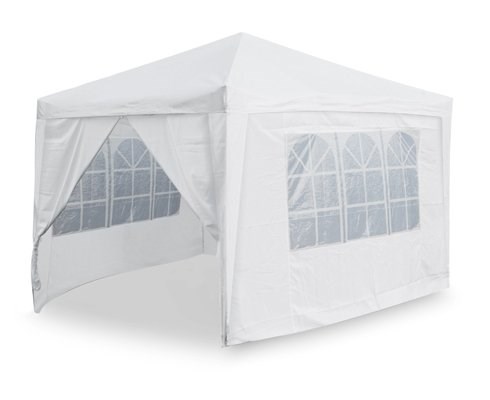 Side Walls and Door Only for Budget Steel 3m x 3m Foldable Gazebo - White
