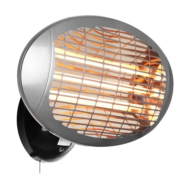 Wall Mounted Quartz Bulb Electric Heater w/ 3 Power Settings | Heatlab™
