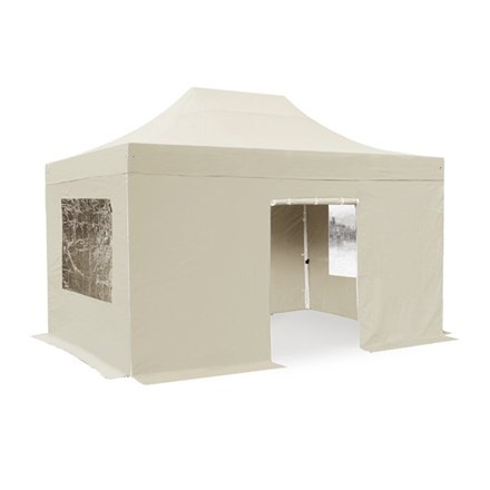 Side Walls and Door Only for 3m x 4.5m Gazebos - Sand