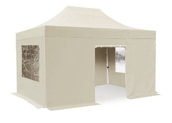 Side Walls and Door Only for 3m x 4.5m Gazebos - Sand