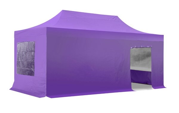 Side Walls and Door Only for 3m x 6m Gazebos - Lilac