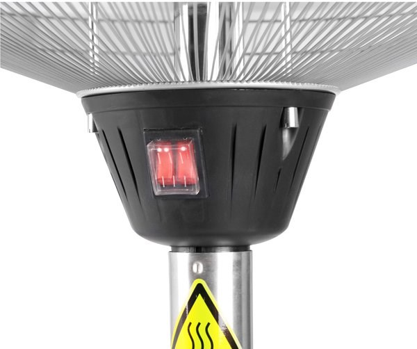 Halogen Bulb Infrared Electric Table Top Heater | Heatlab®