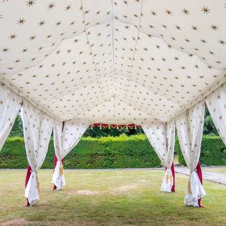 Lining and Pole Covers for 4x8m Indian Marquee