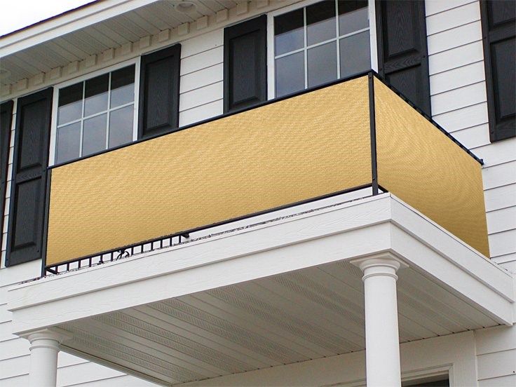 3m Polar White 185gsm Knitted Net Screening - Shading 90%