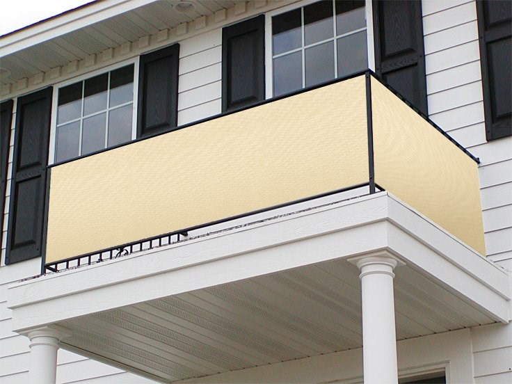 3m Polar White 185gsm Knitted Net Screening - Shading 90%