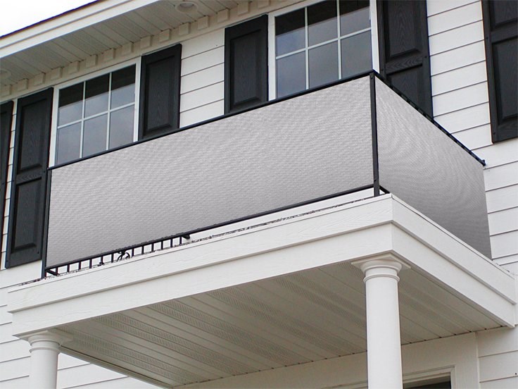 3m Polar White 185gsm Knitted Net Screening - Shading 90%